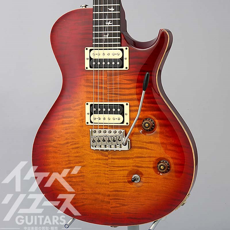 P.R.S. 20th Anniversary Singlecut Trem 10Top (Dark Cherry Sunburst)の画像